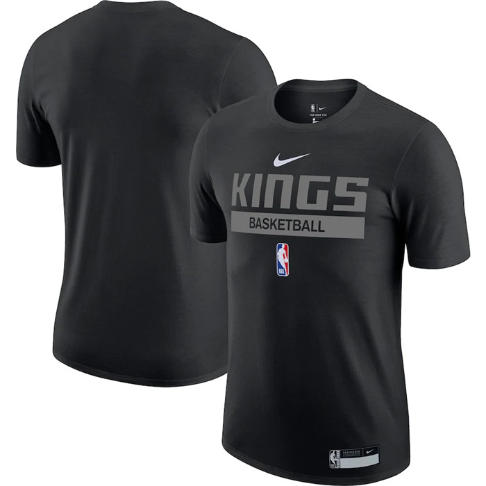 Men's Sacramento Kings Black 2022/23 Legend On-Court Practice Performance T-Shirt